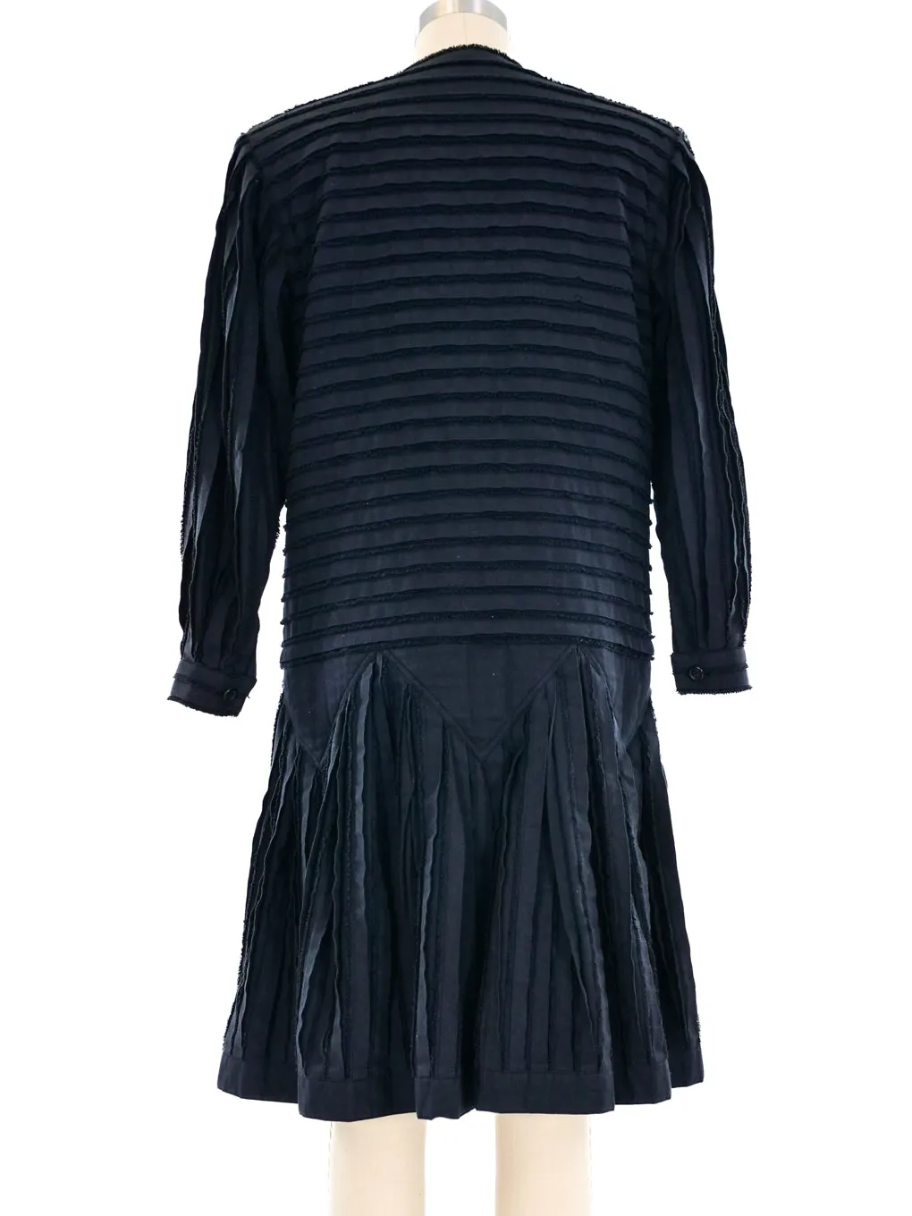 Issey Miyake Pleated Coat Dress