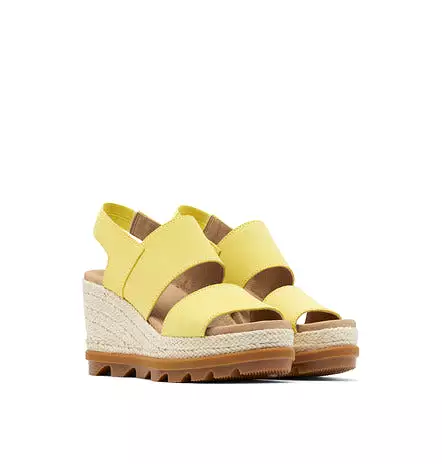 Joanie II Women's Slingback Wedge Sandal - Sunnyside Yellow