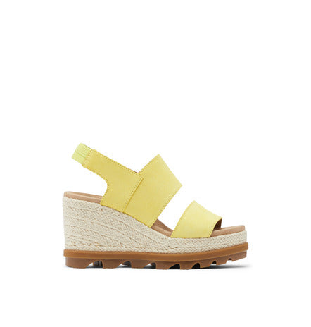 Joanie II Women's Slingback Wedge Sandal - Yellow