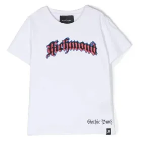 White John Richmond Logo T-Shirt