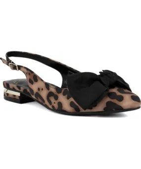 Jones New York Quitana Pointed Toe Bow Slingback Flats