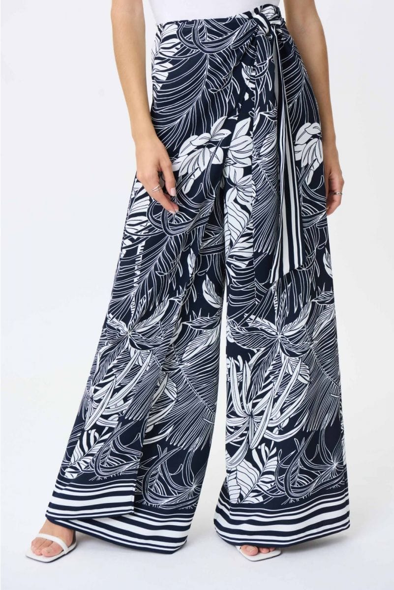 Joseph Ribkoff Wide Leg Pants 232047 Print.