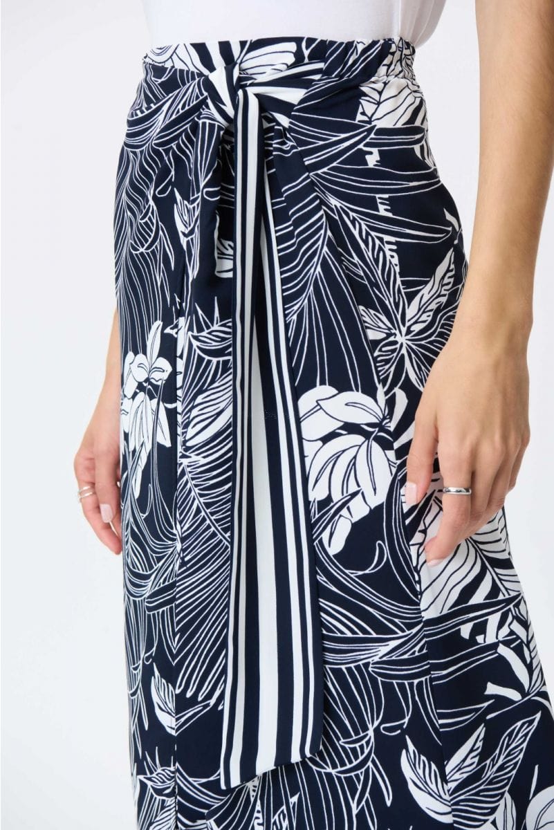 Joseph Ribkoff Wide Leg Pants 232047 Print.