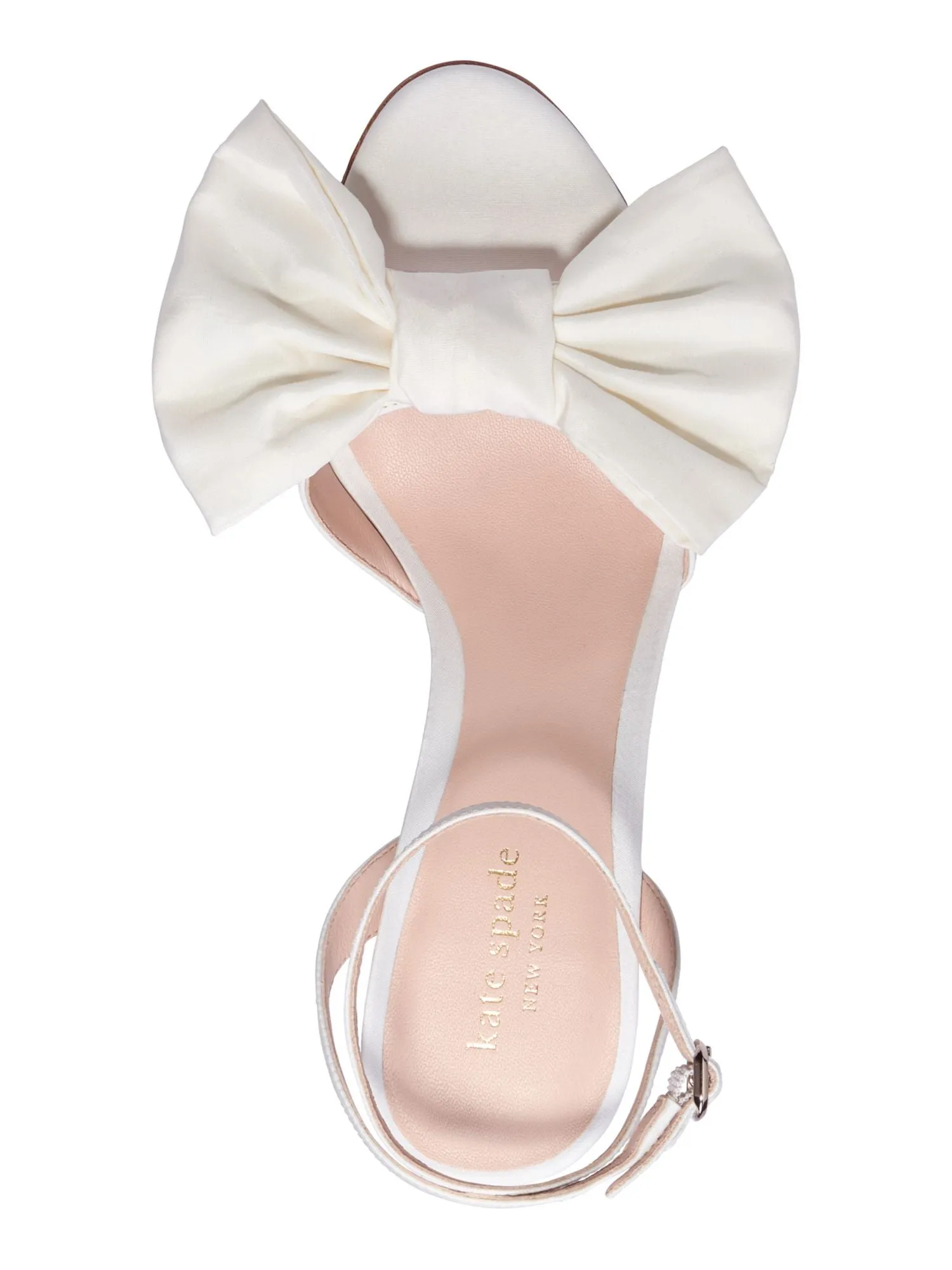 Kate Spade New York Women's Ivory Bow Accent Stiletto Heels