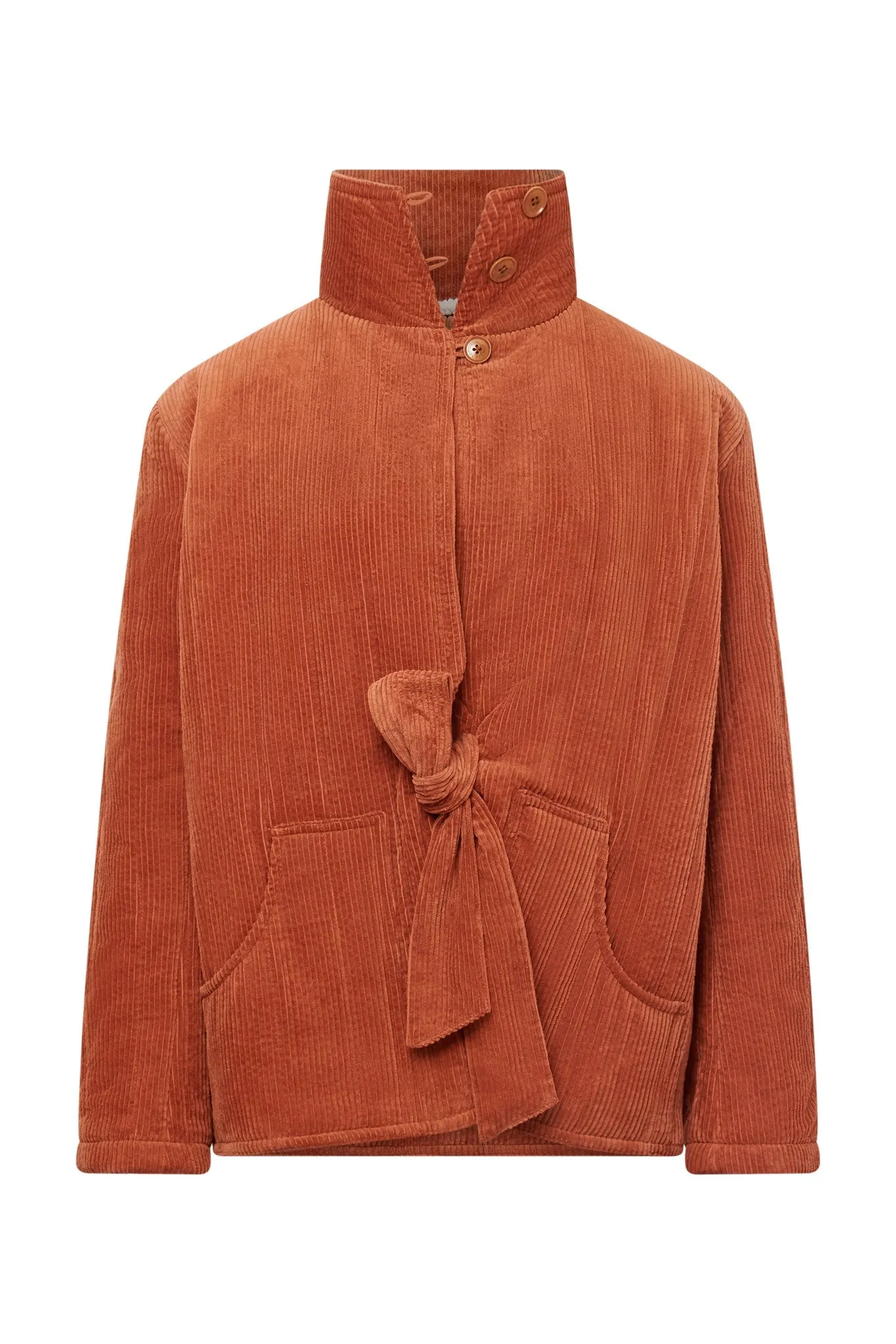 KENEILA COAT - Ginger Brown