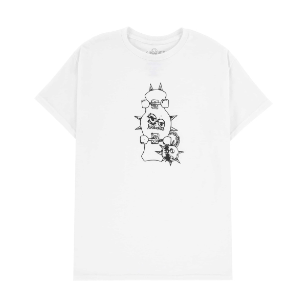 Krooked Mace T-Shirt - White/Black | Order Now