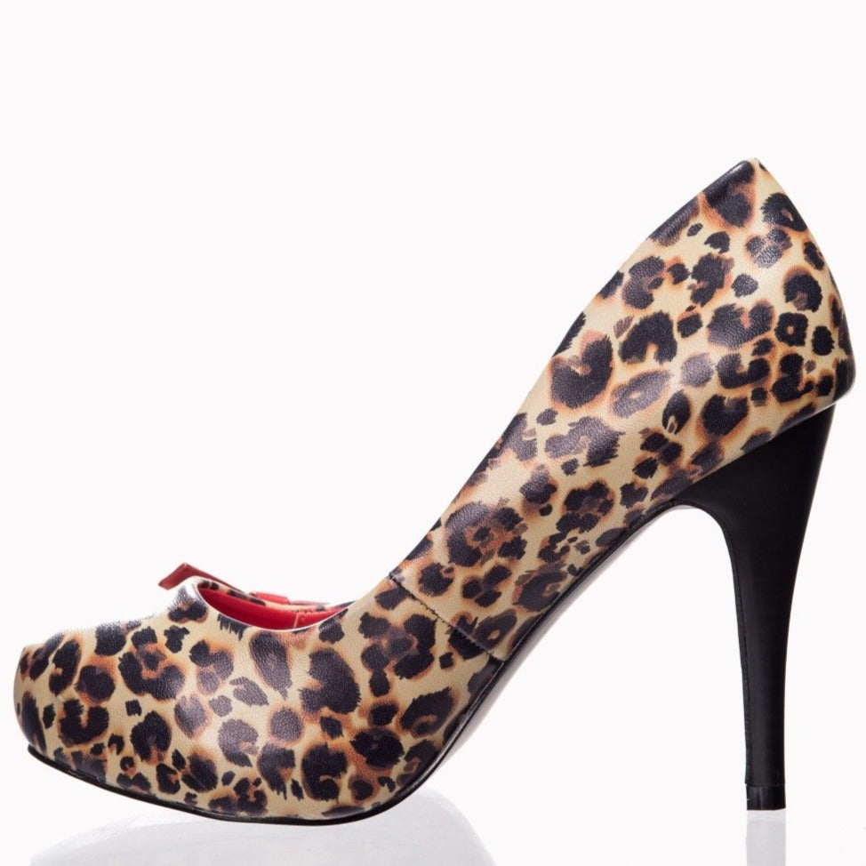 Leopard Print High Heels