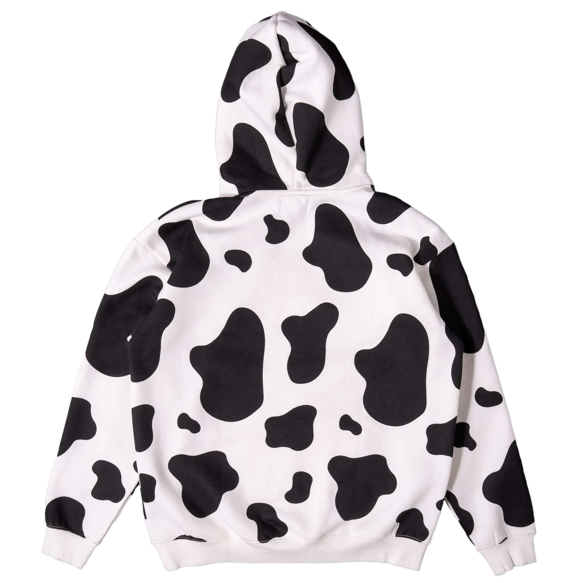 LUX MOO MOO HOODIE BLACK Oversized