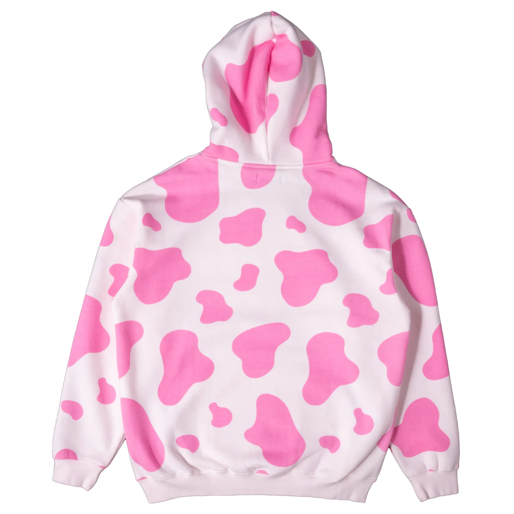 LUX MOO MOO HOODIE PINK Oversized