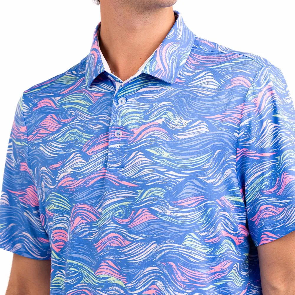 Makin' Waves Polo - Best Polo Shirt for Ocean Lovers, Trendy Beach Apparel, Shop Now!