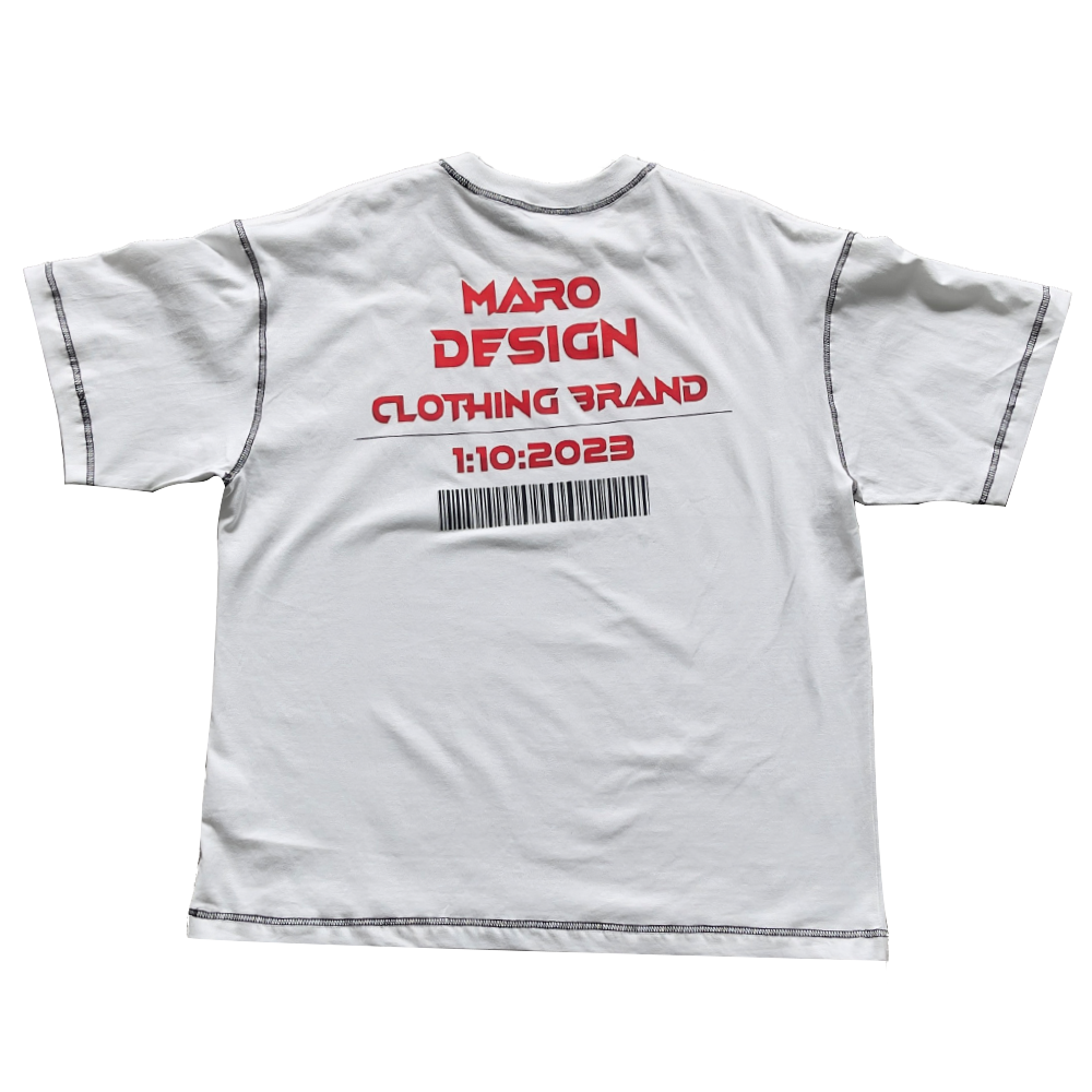 Maro Design White T-shirt