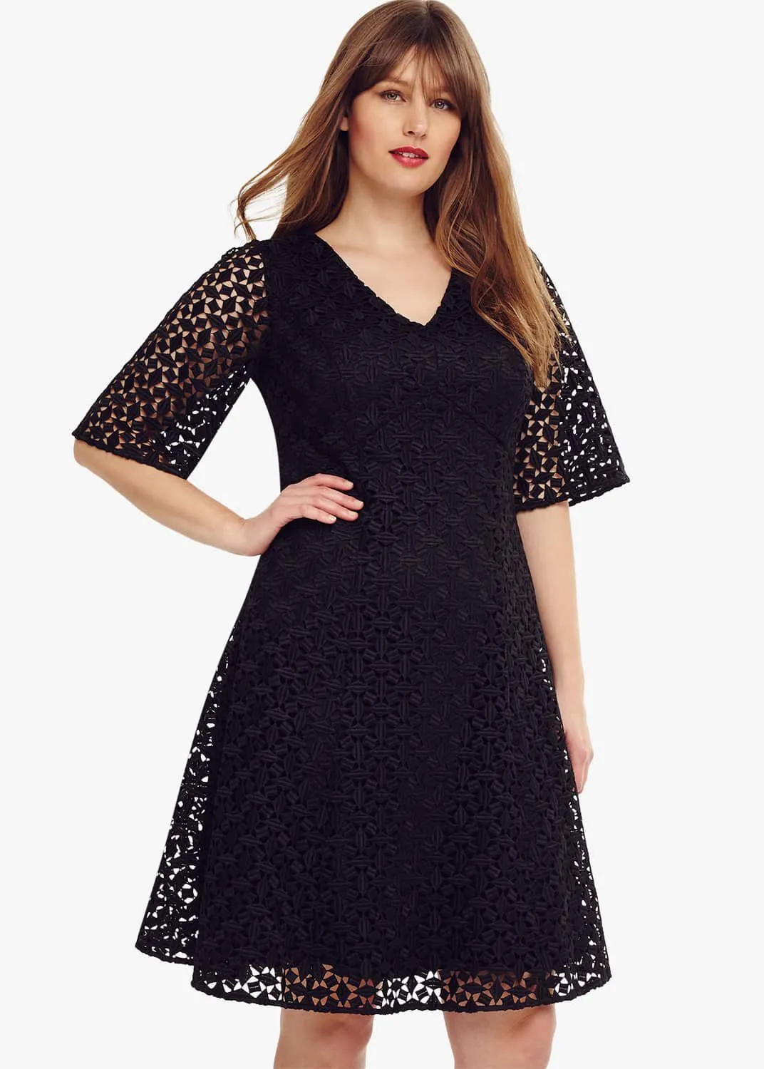 Mary Lace Dress - Elegant Lace Dress