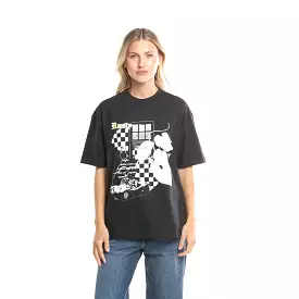 McRusty Nightlight Black Oversize Tee Results