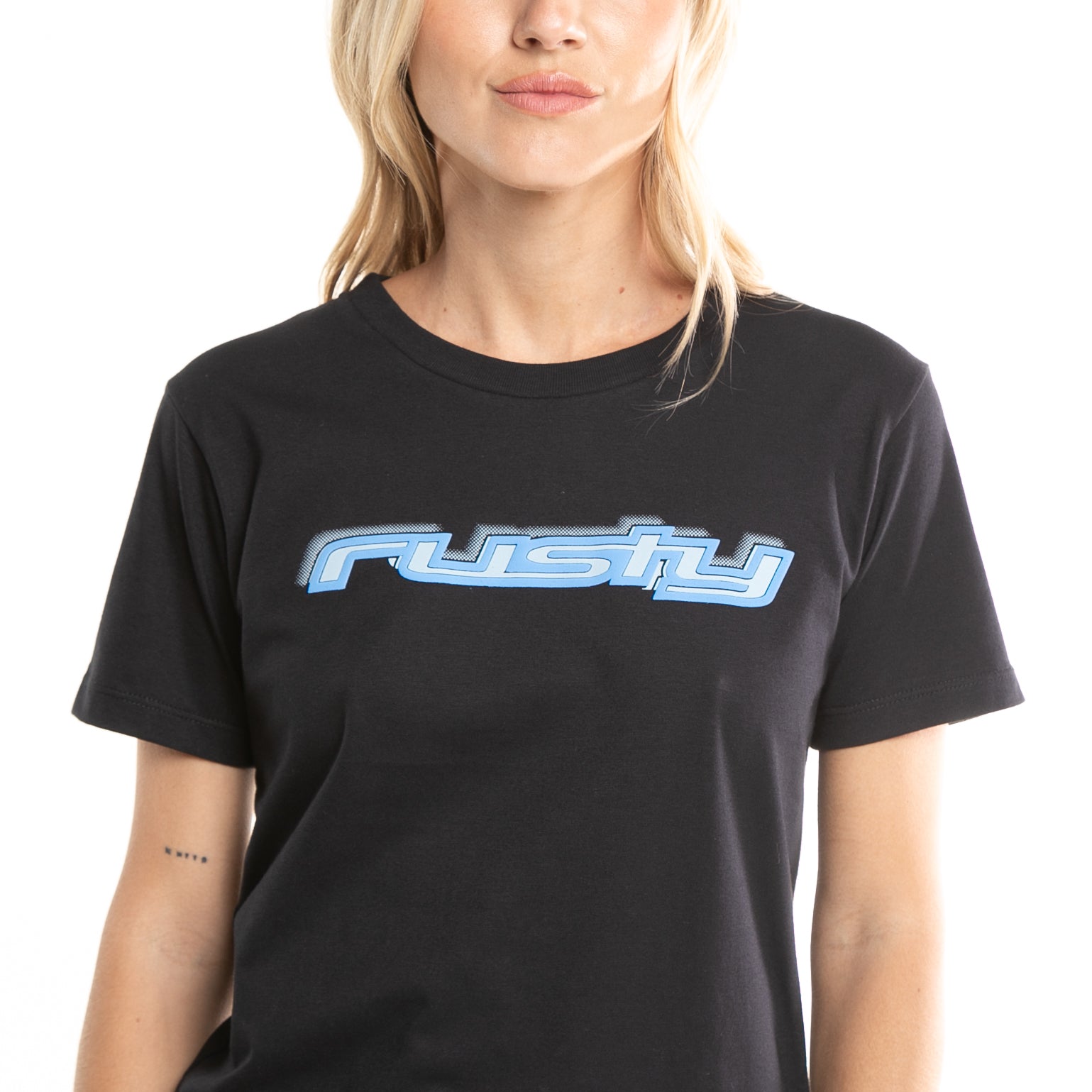 McRusty Rider Regular Fit Tee Black