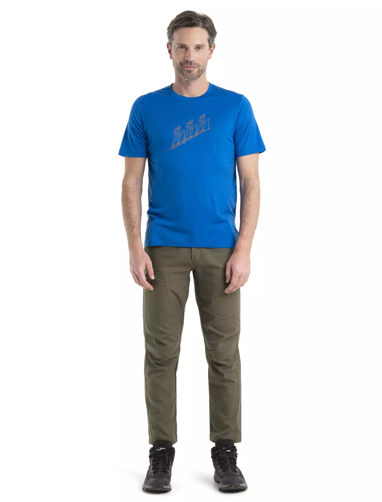 Men's Merino 150 Tech Lite II Short Sleeve Tee - Natural Ski Tour