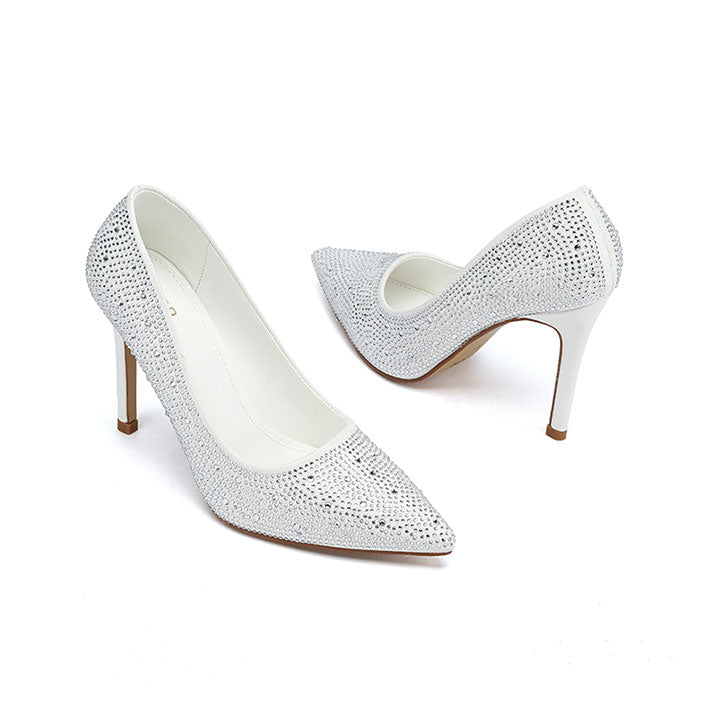 Meshed Crystal Pumps BB 60