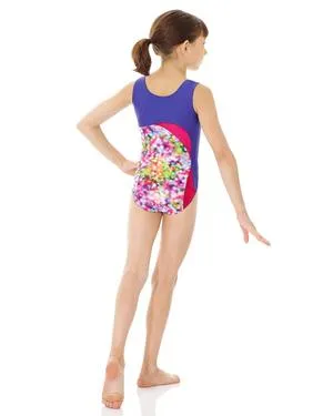 Mondor Child Printed Gymnastics Leotard (Size 4-6)