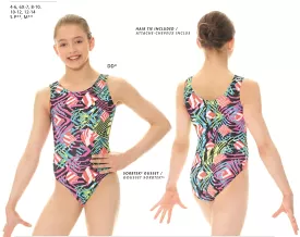 Mondor 27848 Children's 4-6 Disco Mix Gymnastics Leotard