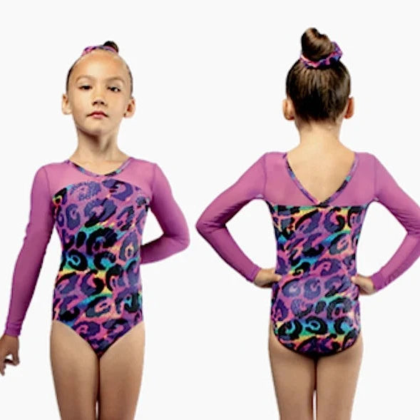 Mondor Neon Leopard Leotard