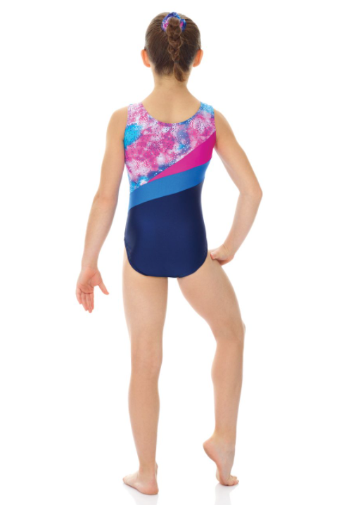 Mondor Pink Sky Gym Leotard for Youth 12-14 - 7862