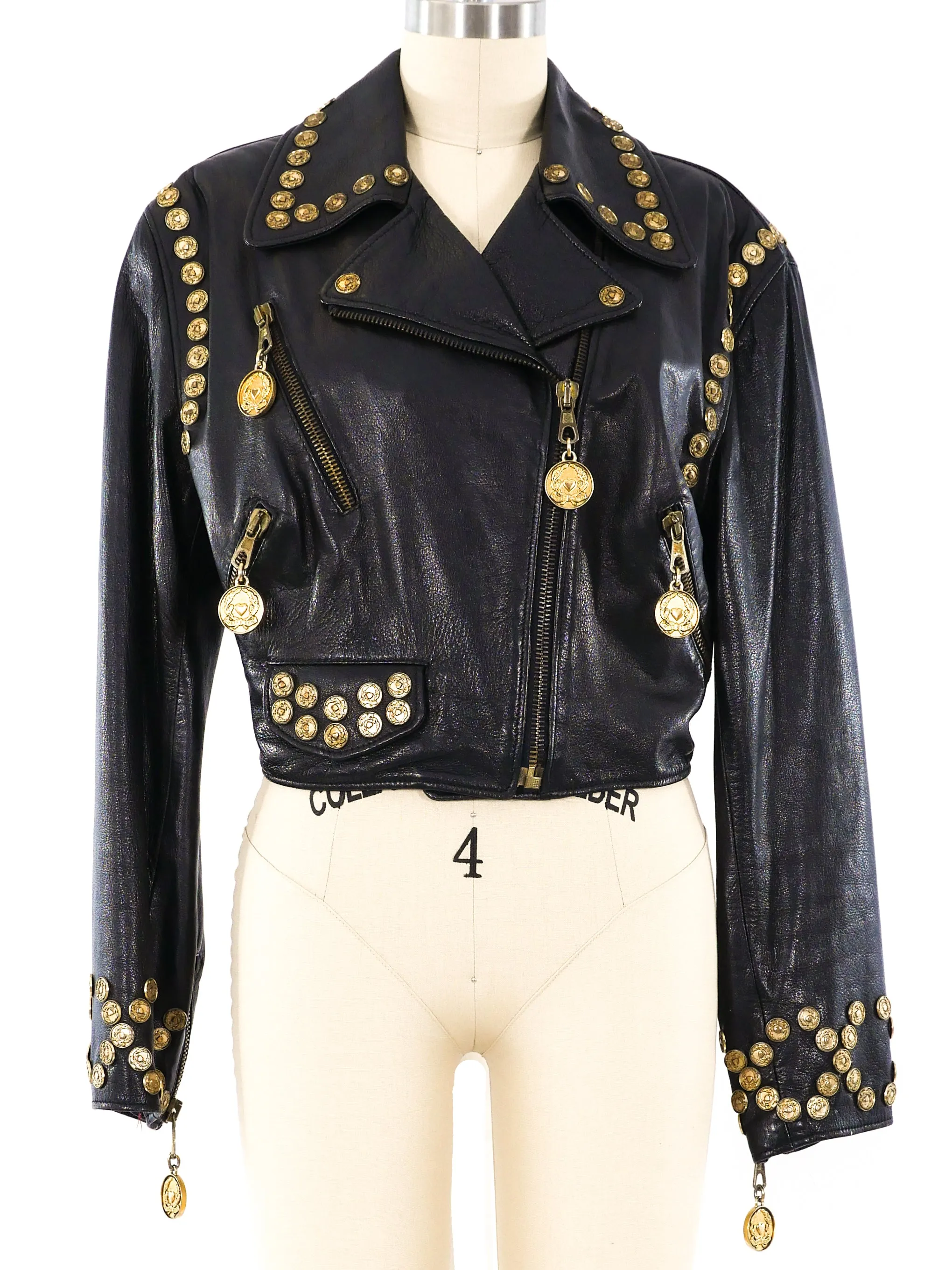 Moschino Live Love Motorcycle Jacket