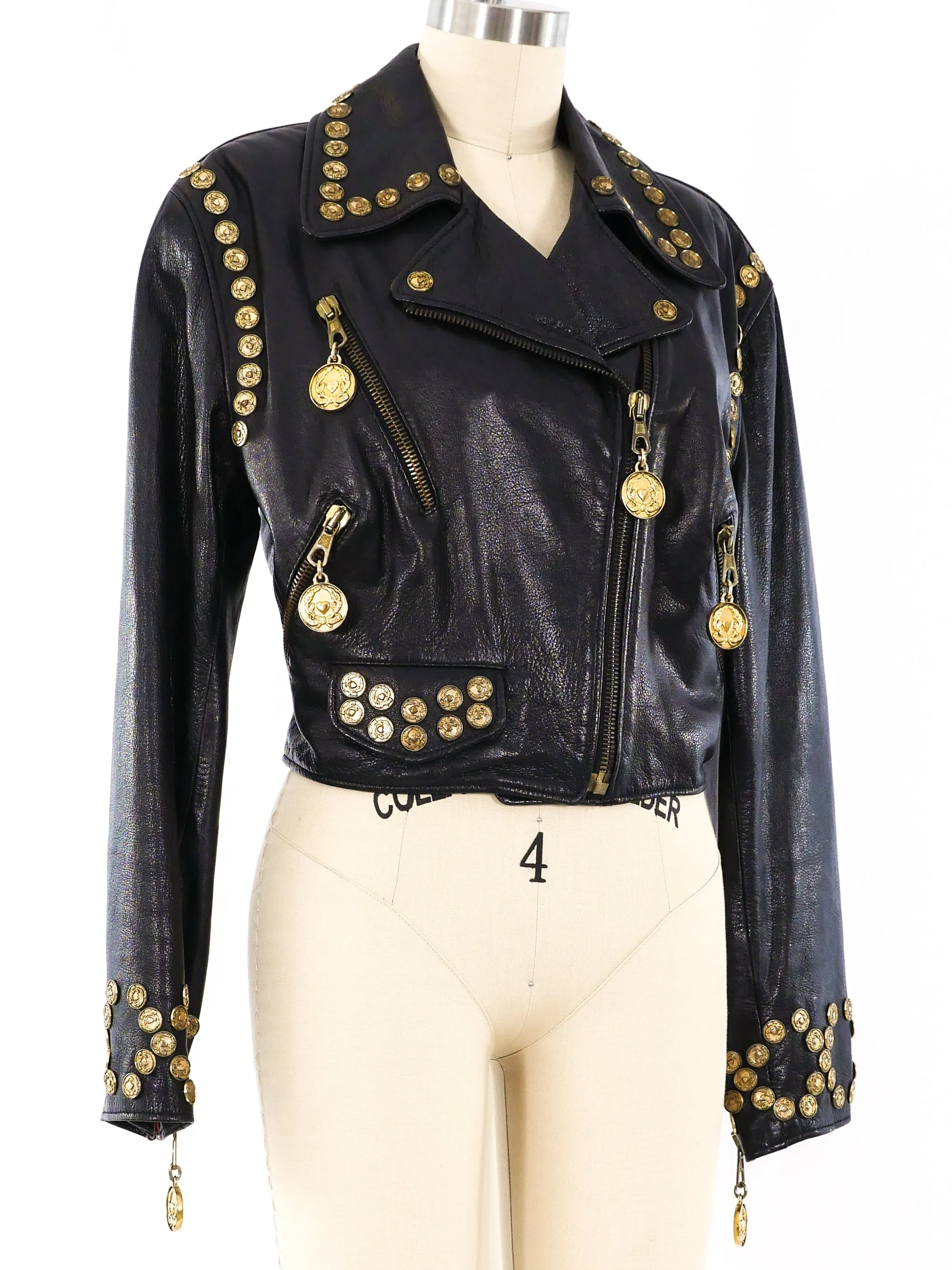 Moschino Live Love Motorcycle Jacket