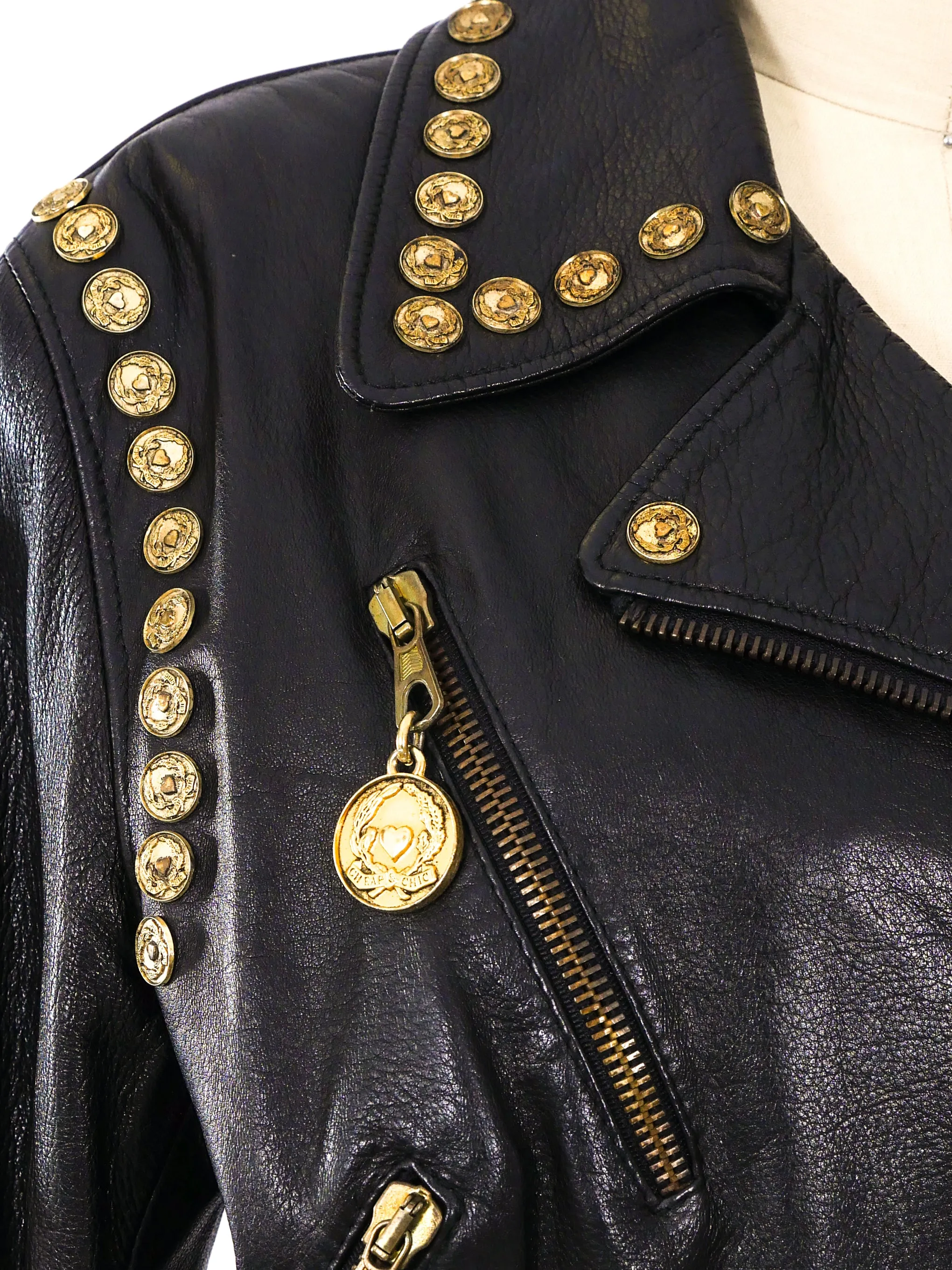 Moschino Live Love Motorcycle Jacket