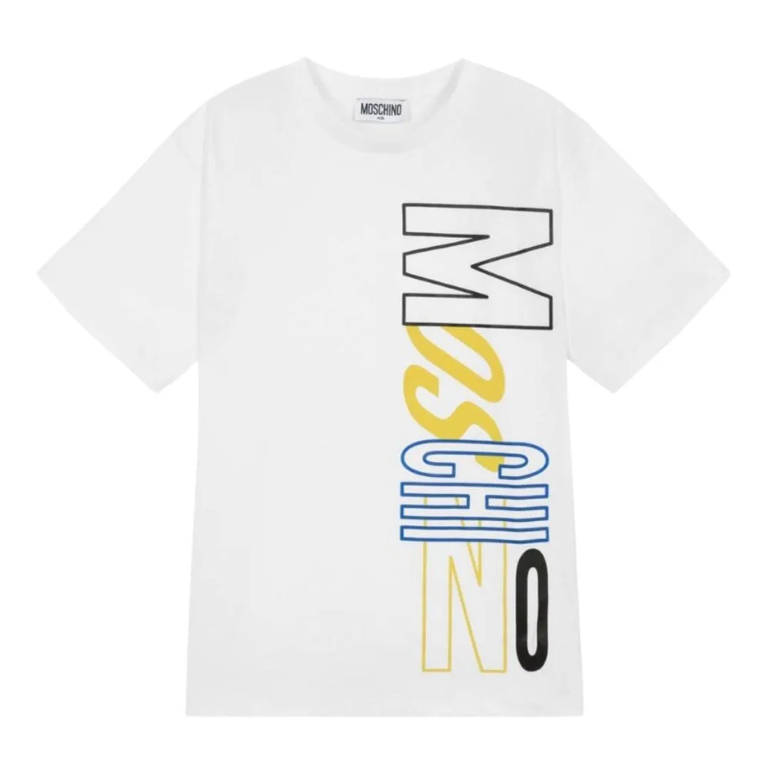 White Moschino Logo T-Shirt