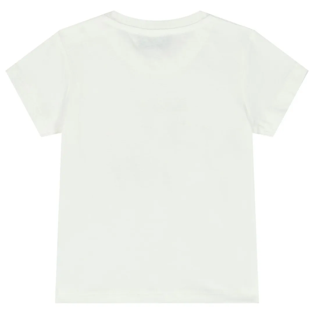 White Moschino Twin Bear T-Shirt