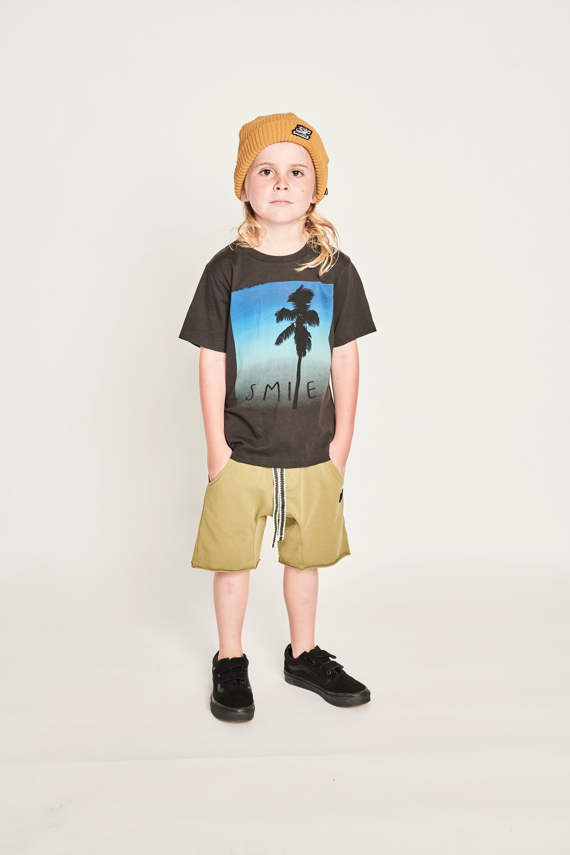 Munster Kids Ahoy Short Sleeve T-Shirt - Soft Black