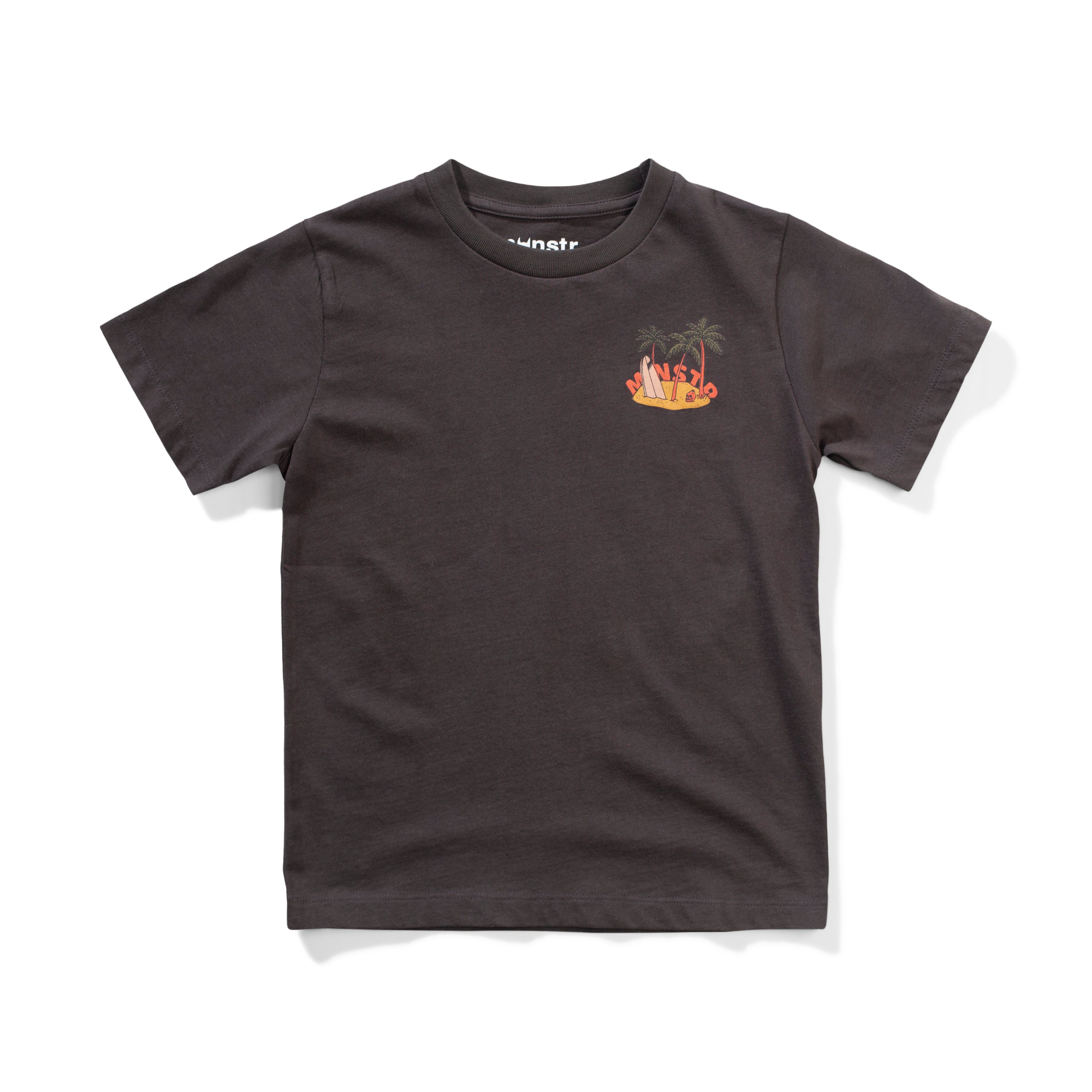 Munster Kids Munisland Short Sleeve Tee - Soft Black