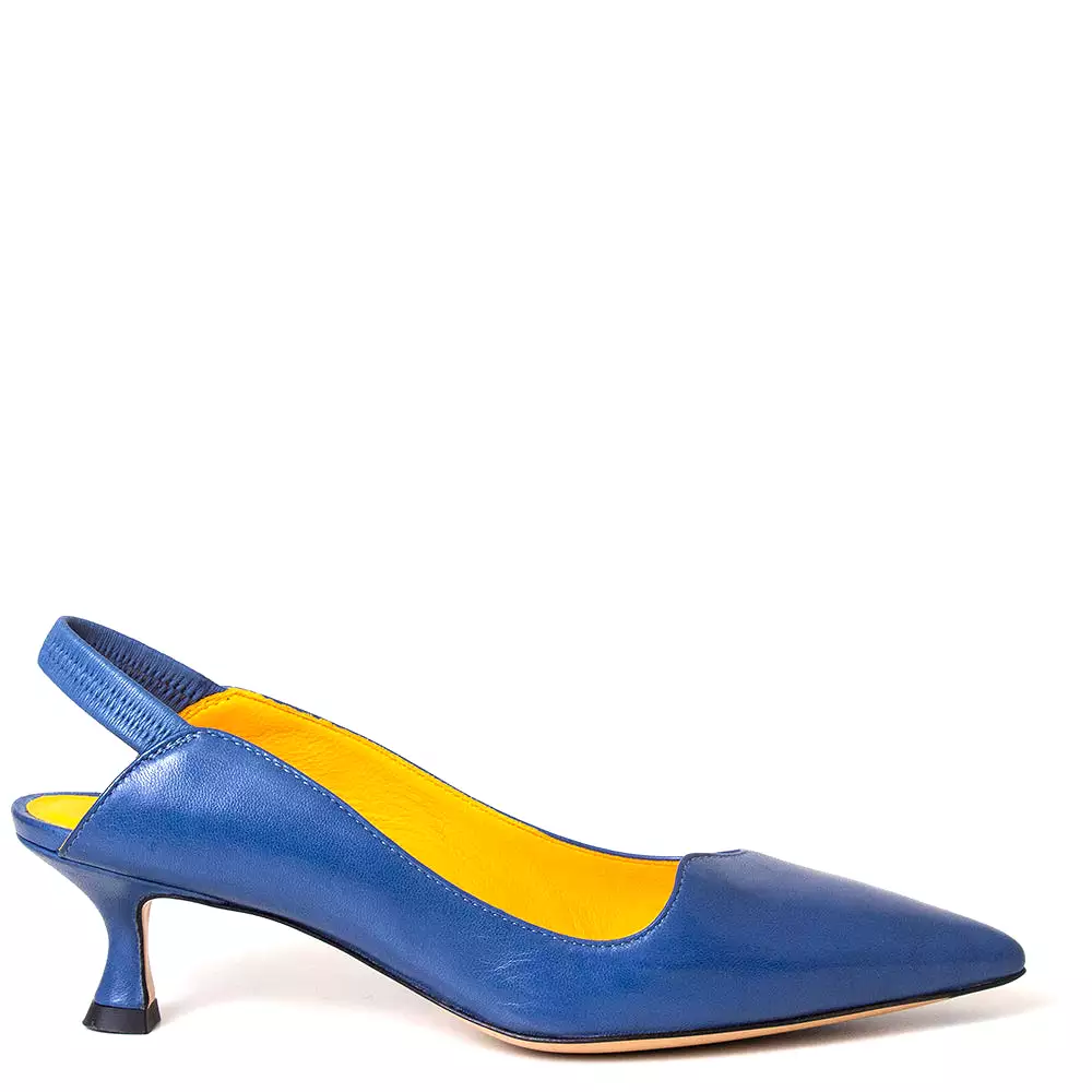 Naomi Leather Slingback Pump - Women's S158