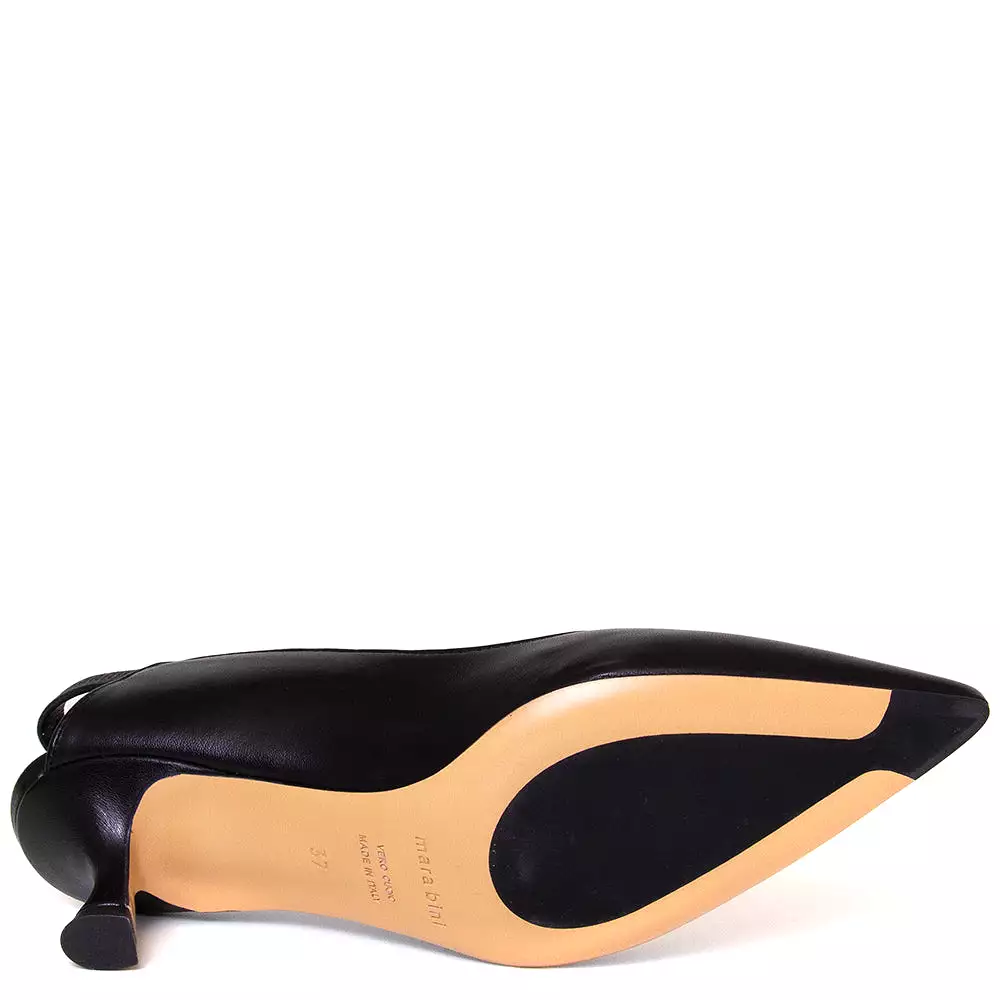 Naomi Leather Slingback Pump - Women's S158