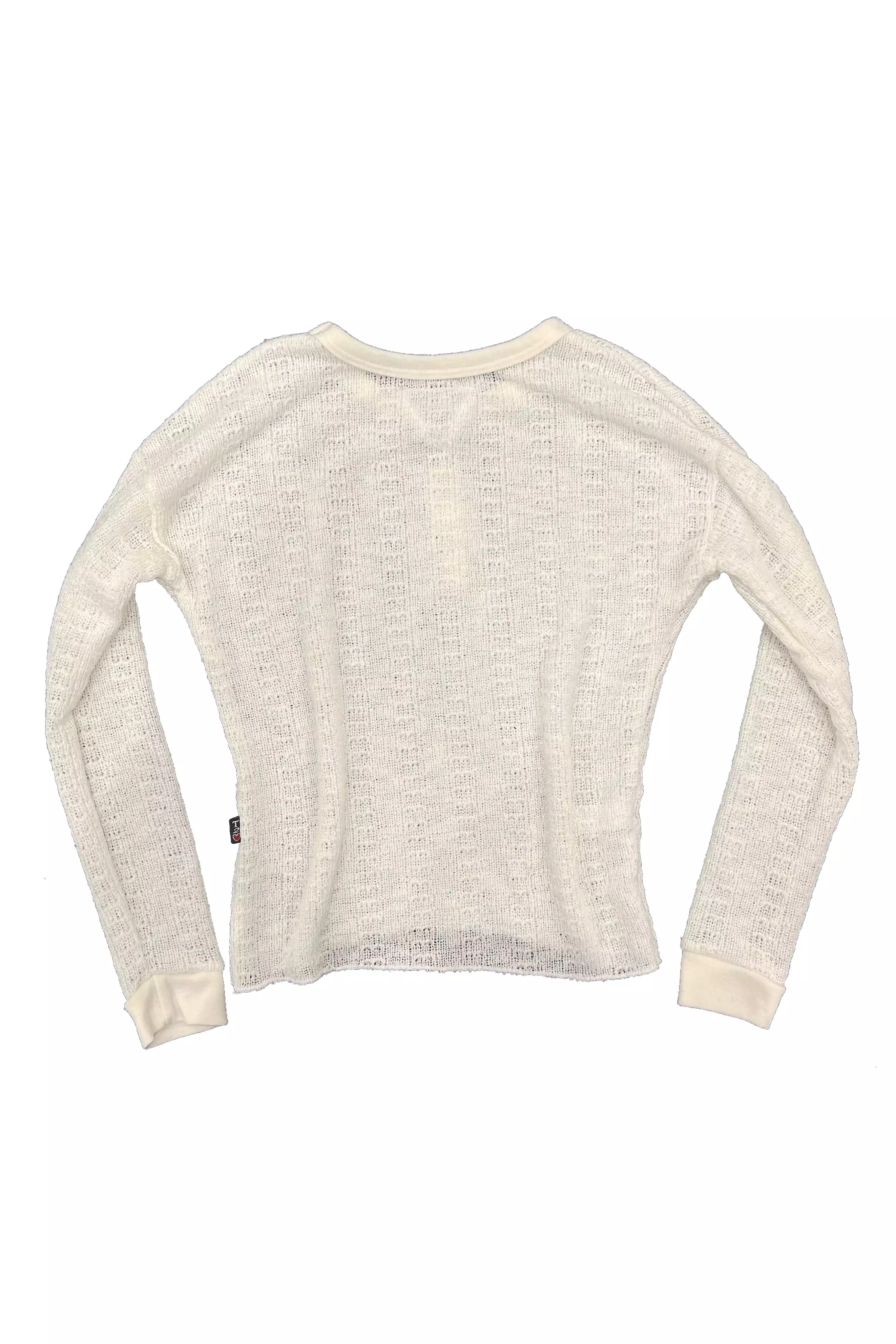 Natural Knit Long Sleeve Shirt