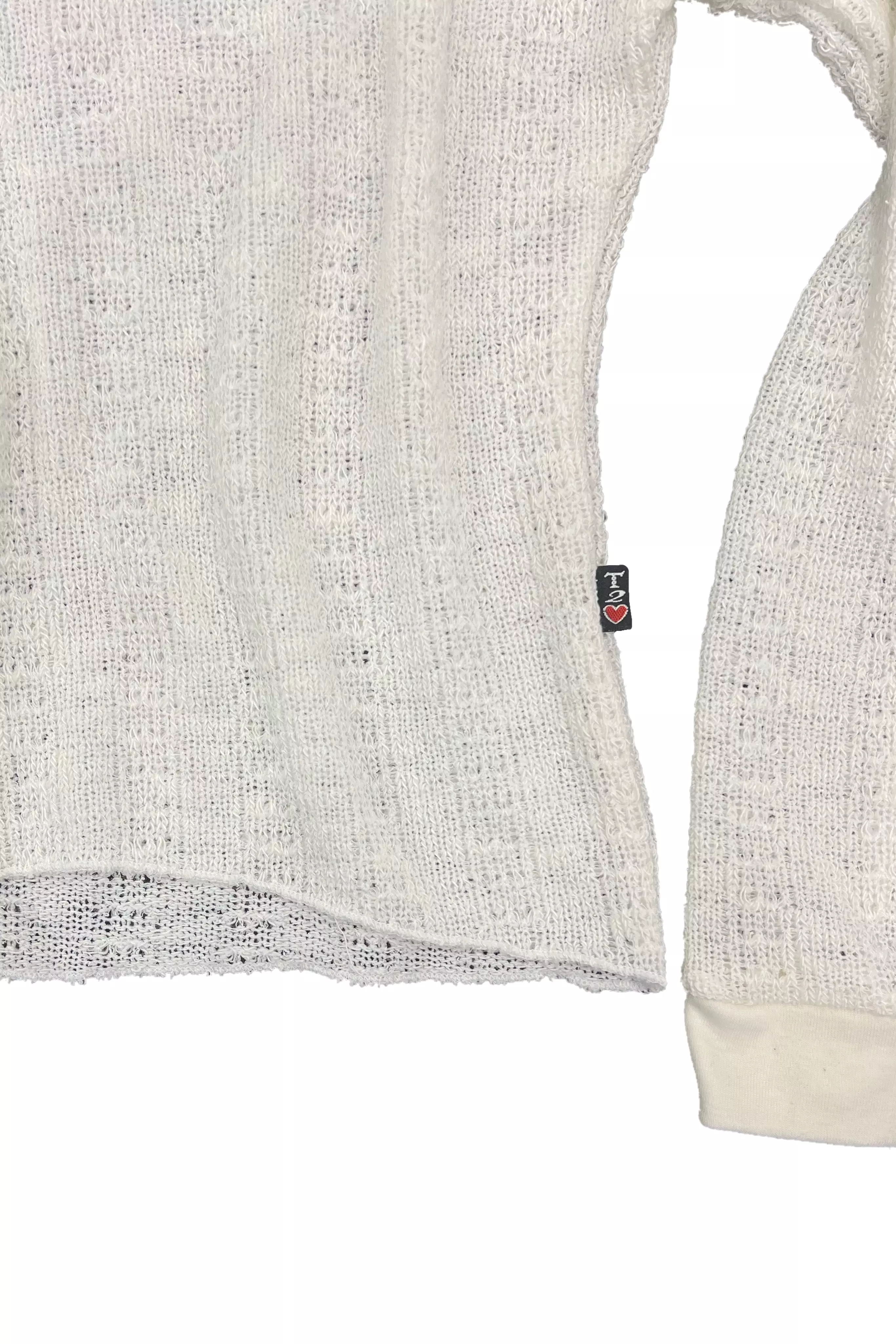 Natural Knit Long Sleeve Shirt