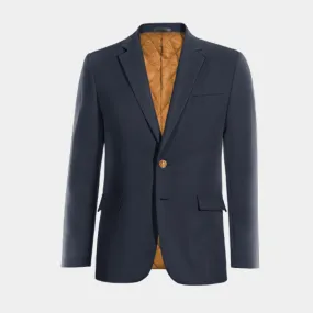 Navy blue essential blazer.