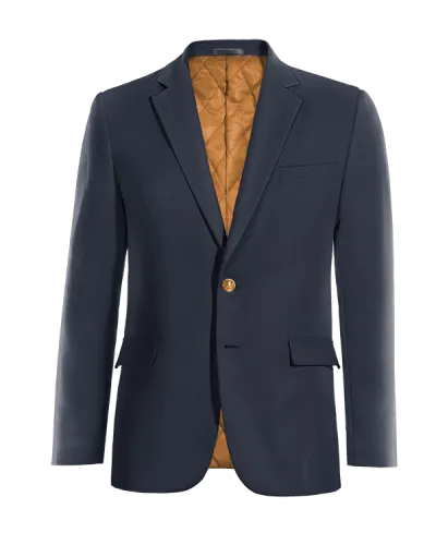 Navy blue essential blazer.