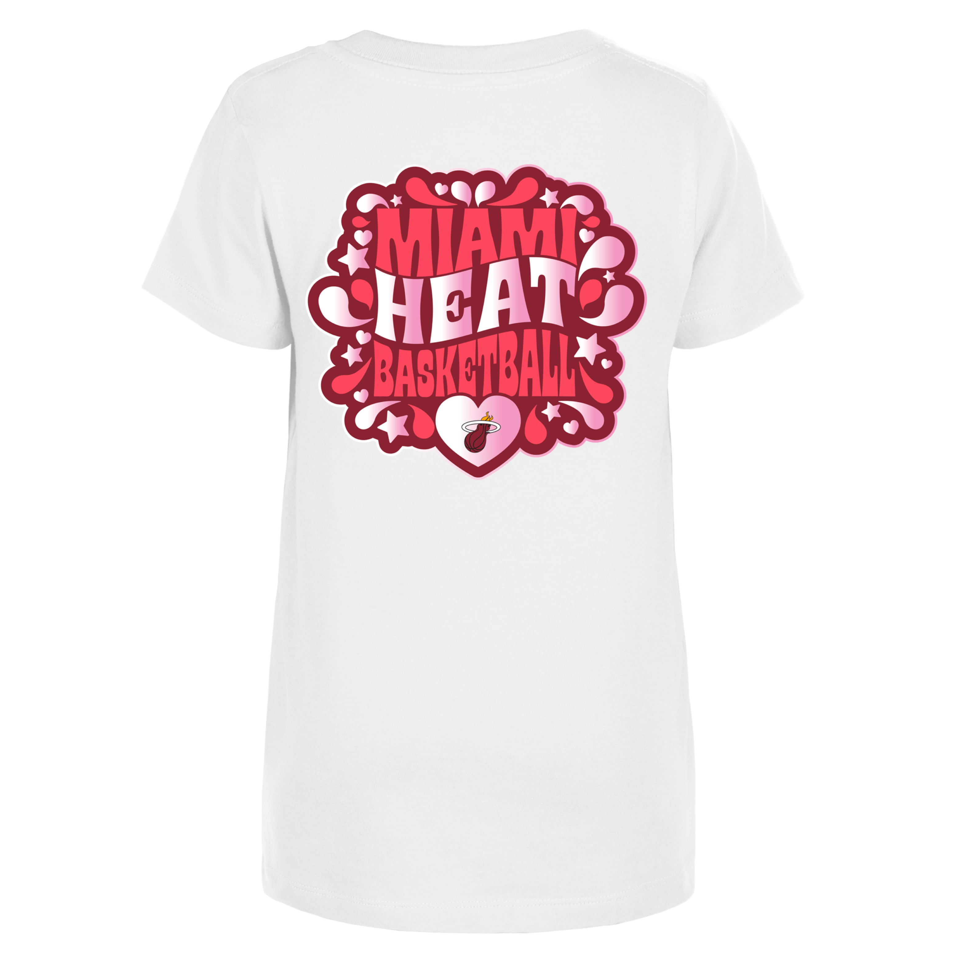 New Miami HEAT Girls Heart Tee