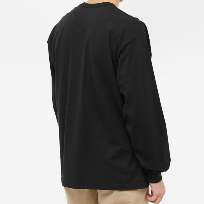 NH-4 Black Long Sleeve Tee by Neighborhood