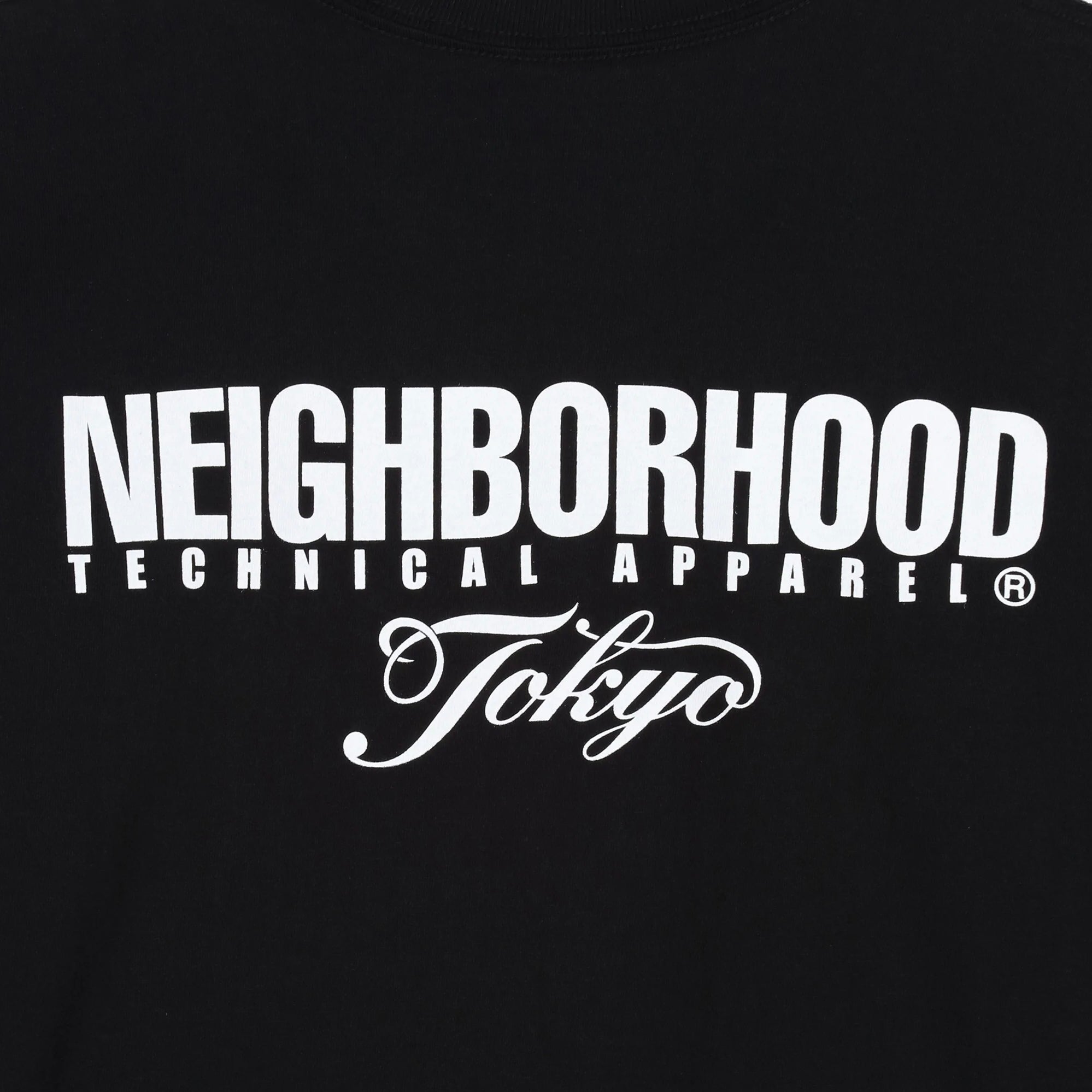 NH-6 SS CO Tee Black - Neighborhood