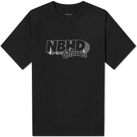 NH-8 Black Tee - Neighborhood Clothing