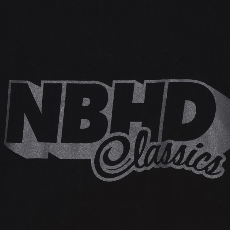 NH-8 Black Tee - Neighborhood Clothing