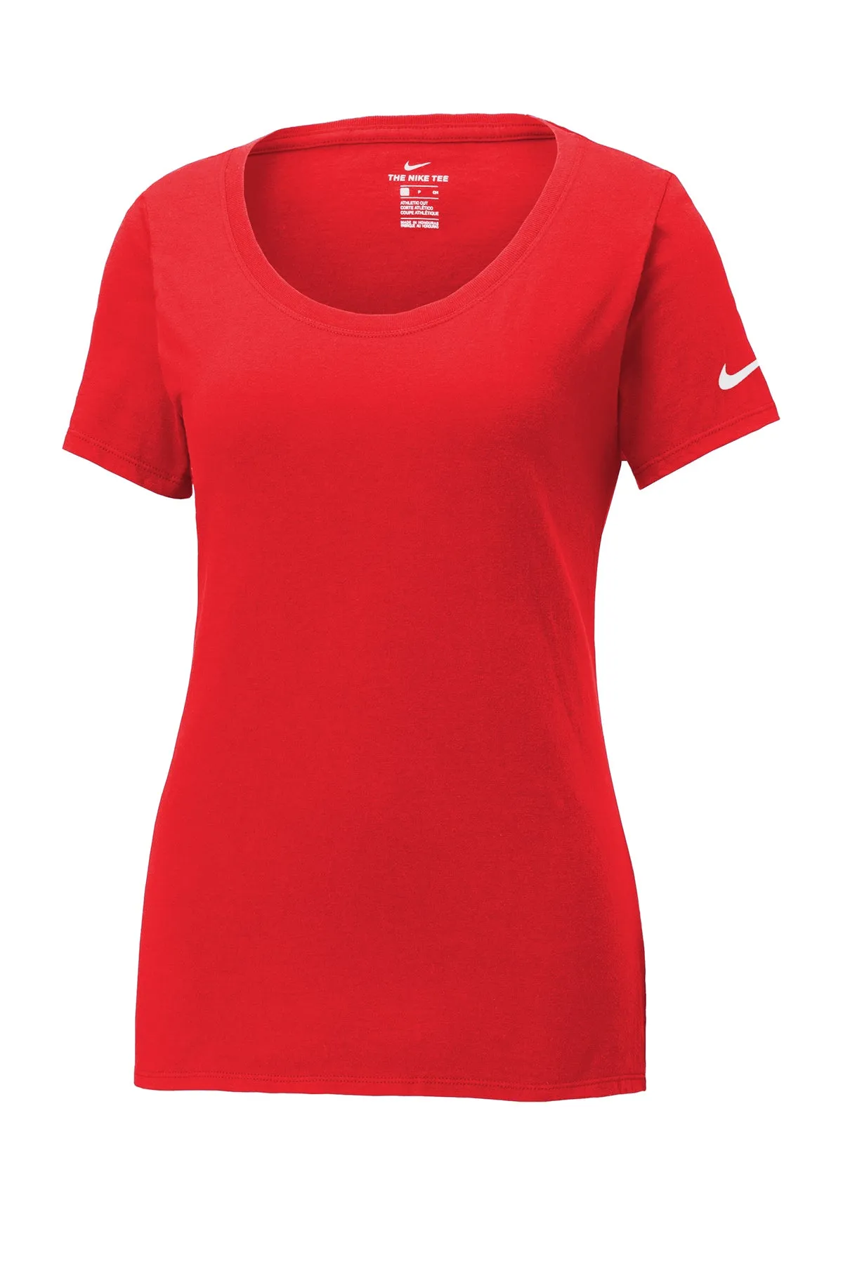 Nike Ladies Dri-FIT Cotton Poly Scoop Neck Tee