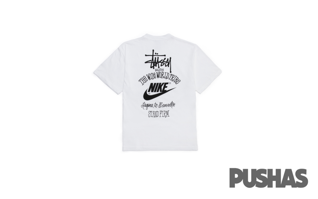 Nike Stussy Worldwide Tribe T-Shirt White 2023