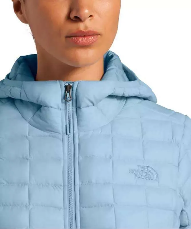 North Face Women's Thermoball Eco Hoodie Angel Falls Blue Matte