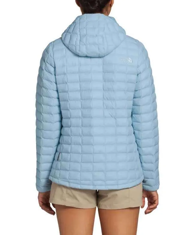 North Face Women's Thermoball Eco Hoodie Angel Falls Blue Matte