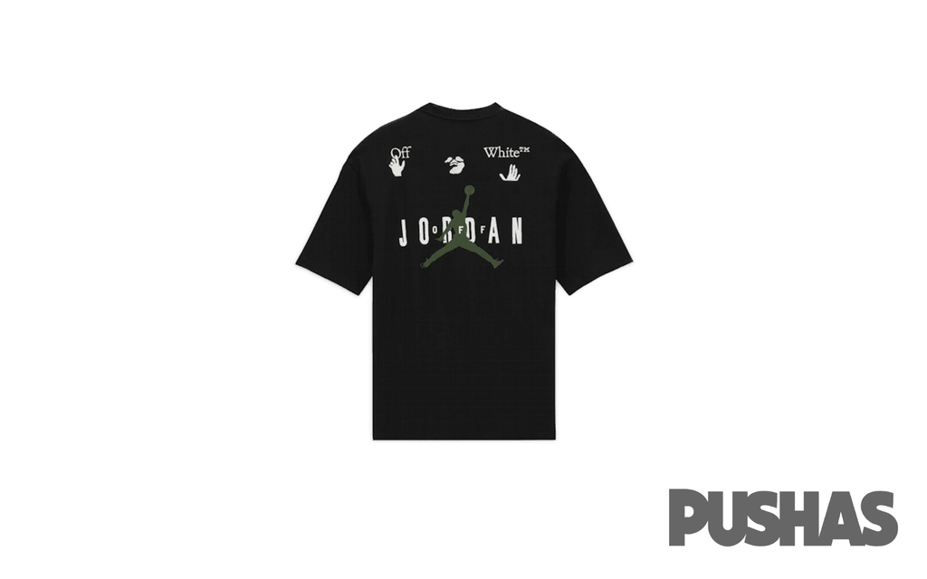 OFF-WHITE x Jordan T-shirt - 'Black' (Asian Sizing) - Buy Now!