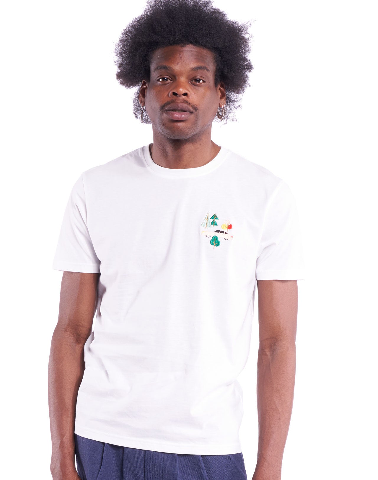 Olow Ecru Viree T-Shirt