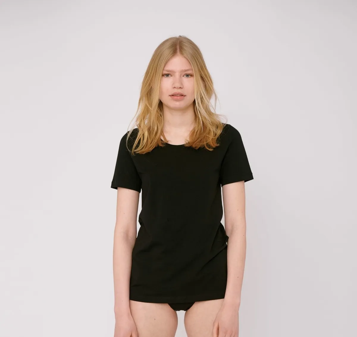 Black Organic Cotton Tee