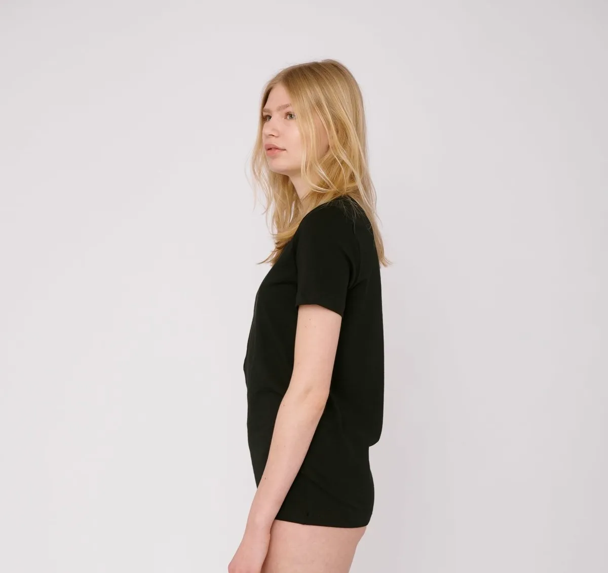 Black Organic Cotton Tee